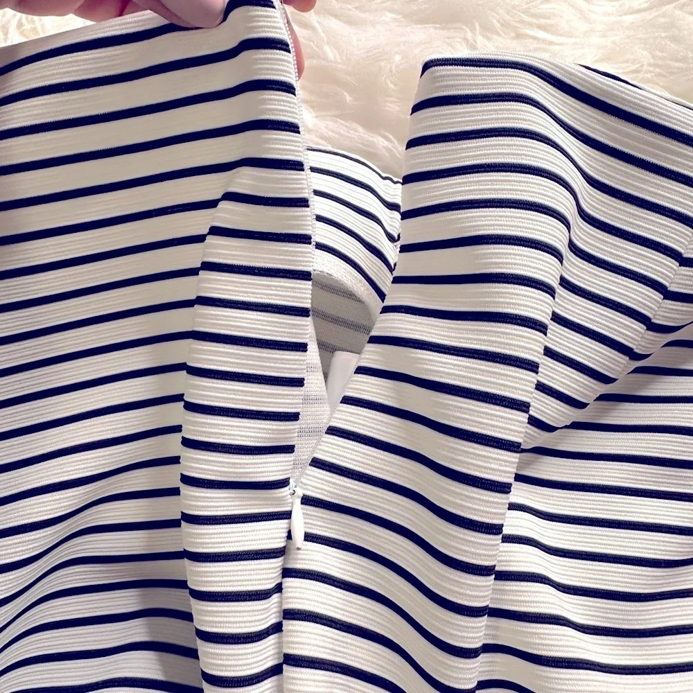 NWOT Forever 21 striped Pencil Skirt - Picture 5 of 5